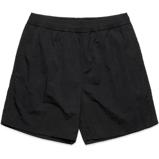 AS Colour 5904 Swim Shorts 17" - Front View | color:Black|view:front