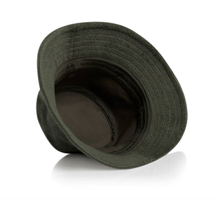AS Colour 1175 Terry Bucket Hat - Back View | color:Cypress|view:back