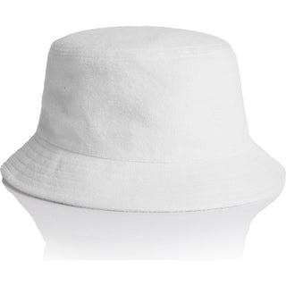 AS Colour 1175 Terry Bucket Hat - Front View | color:White|view:front