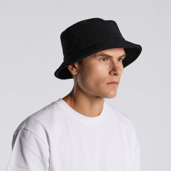AS Colour Terry Bucket Hat | 1175 (Black)