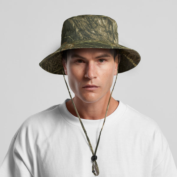 AS Colour Wide Brim Camo Bucket Hat | 1172C (Desert Camo)