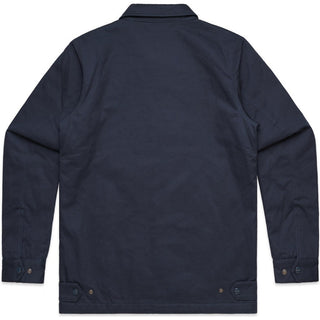 AS Colour 5521 Work Jacket - Back View | color:Navy|view:back