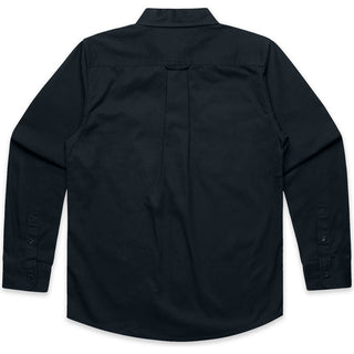 AS Colour 5422 Work Shirt - Back View | color:Navy|view:back
