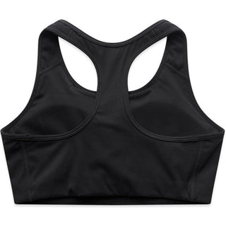 AS Colour 4640 Wo's Active Bra Top - Back View | color:Black|view:back