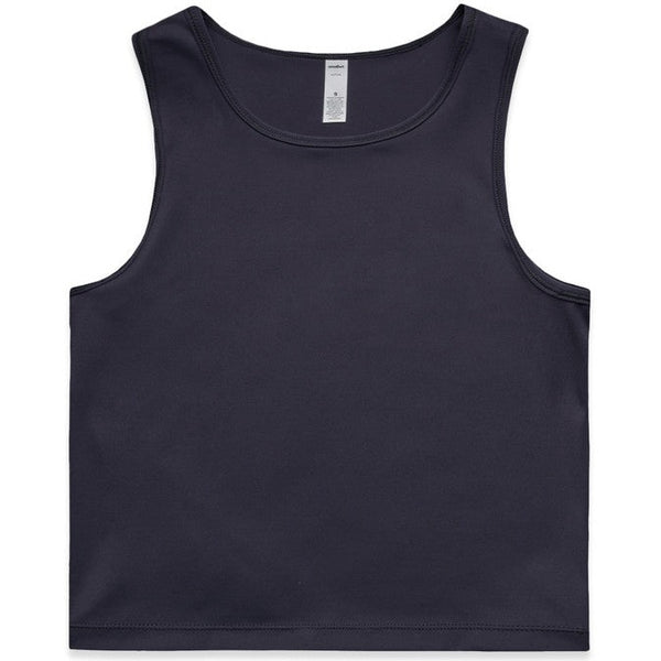 AS Colour Women's Active Crop Tank | 4642 (Ink Blue)