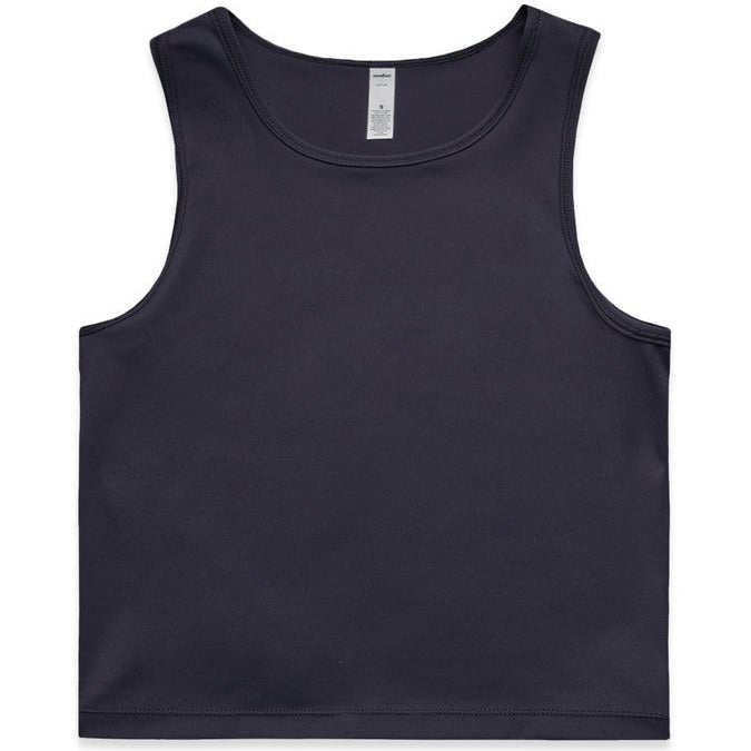 AS Colour Women's Active Crop Tank | 4642 (Ink Blue)