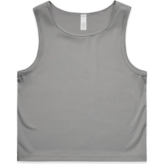 AS Colour Women's Active Crop Tank | 4642 (Shadow)