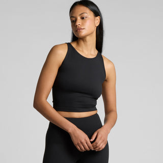 AS Colour Women's Active Crop Tank | 4642 (Shadow)