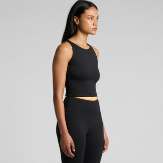 AS Colour Women's Active Crop Tank | 4642 (Shadow)