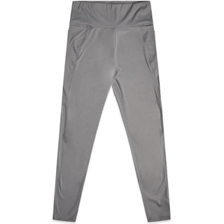 AS Colour 4630 Wo's Active Leggings - Front View | color:Shadow|view:front