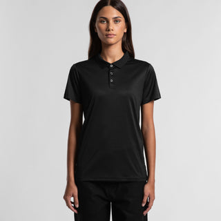 AS Colour Women's Active Work Polo | 4425 (Black)