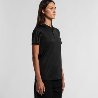 AS Colour Women's Active Work Polo | 4425 (Black)