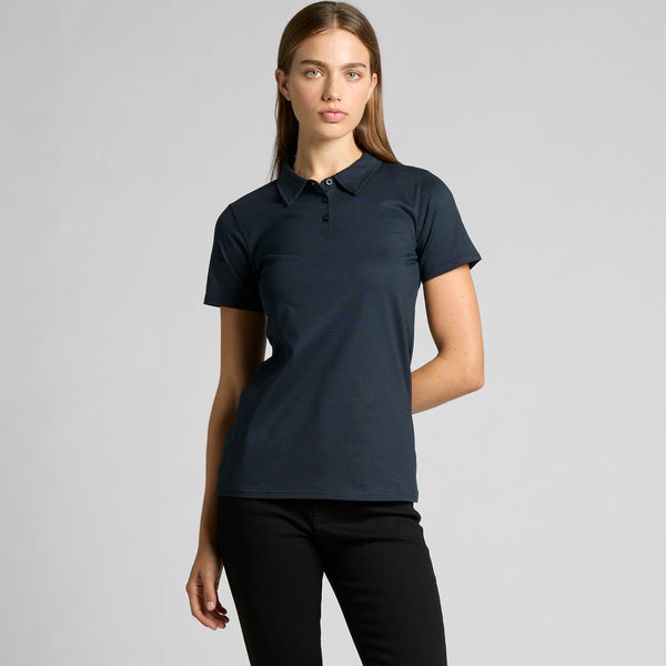 AS Colour Women's Amy Polo | 4402 (Grey Marle)