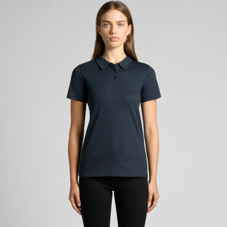 AS Colour Women's Amy Polo | 4402 (Black)
