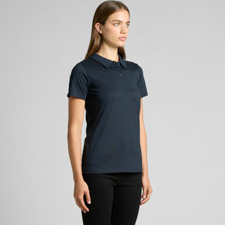 AS Colour Women's Amy Polo | 4402 (Black)