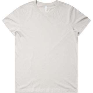 AS Colour 4051 Wo's Basic Tee - Front View | color:Bone|view:front