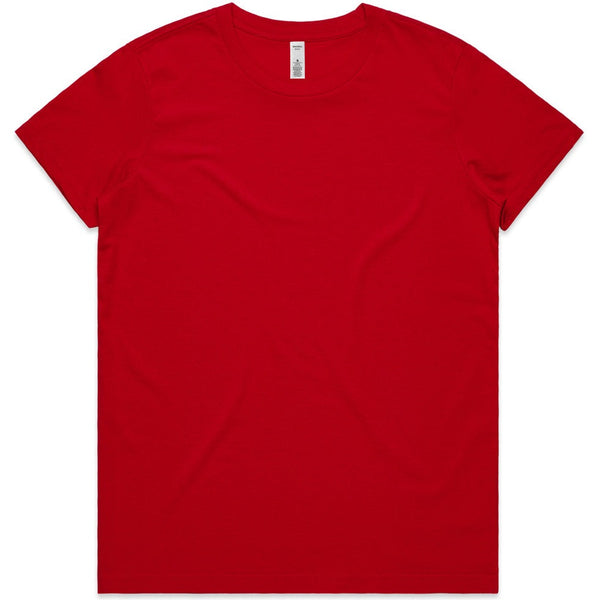 AS Colour Women's Basic Tee | 4051 (Red)