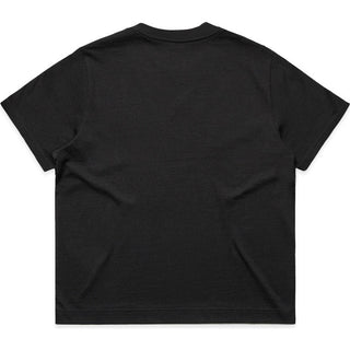 AS Colour 4030 Wo's Box Tee - Back View | color:Black|view:back