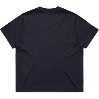 AS Colour 4030 Wo's Box Tee - Back View | color:Ink Blue|view:back