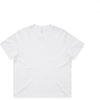 AS Colour 4030 Wo's Box Tee - Front View | color:White|view:front