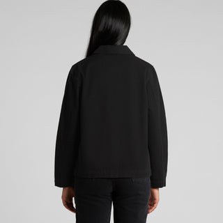 AS Colour Women's Canvas Chore Jacket | 4524 (Black)