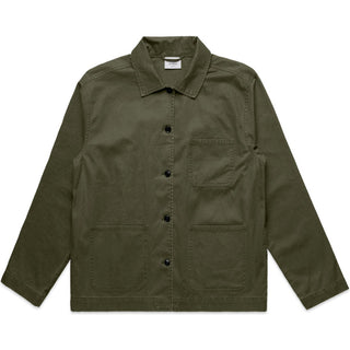 AS Colour 4522 Wo's Chore Jacket - Front View | color:Army|view:front