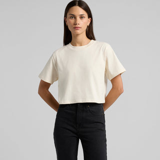 AS Colour Women's Classic Crop Tee | 4072 (White)