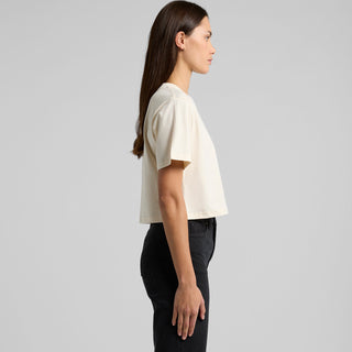 AS Colour Women's Classic Crop Tee | 4072 (Black)