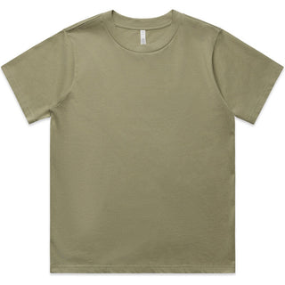 AS Colour  Wo's Classic Minus Tee [-5cm] 4079 (Eucalyptus) - Front View | color:|view:front
