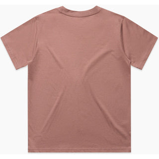 AS Colour  Wo's Classic Minus Tee [-5cm] 4079 (Hazy Pink) - Back View | color:|view:back