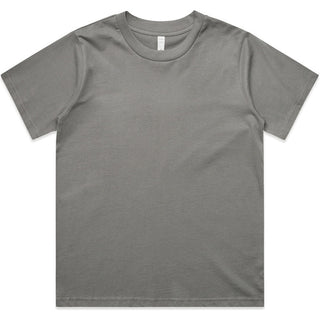 AS Colour  Wo's Classic Minus Tee [-5cm] 4079 (Shadow) - Front View | color:|view:front