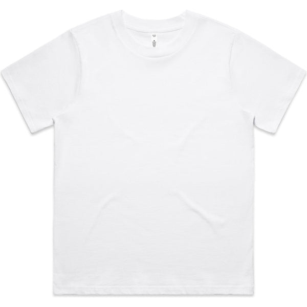 AS Colour Women's Classic Minus Tee [-5cm] 4079 (White)