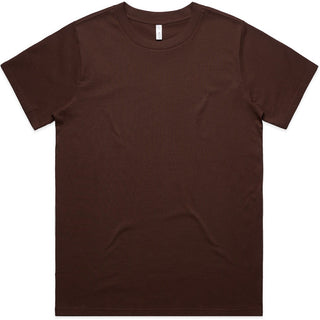 AS Colour 4026 Wo's Classic Tee - Front View | color:Chestnut|view:front
