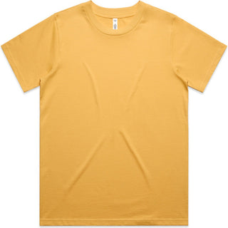 AS Colour 4026 Wo's Classic Tee - Front View | color:Sunset|view:front