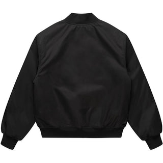 AS Colour 4511 Wo's College Bomber Jacket - Back View | color:Black|view:back