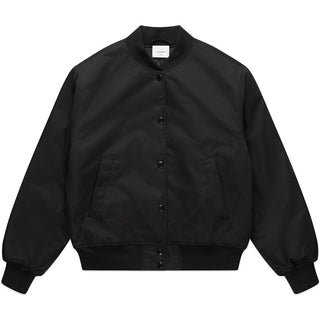 AS Colour 4511 Wo's College Bomber Jacket - Front View | color:Black|view:front