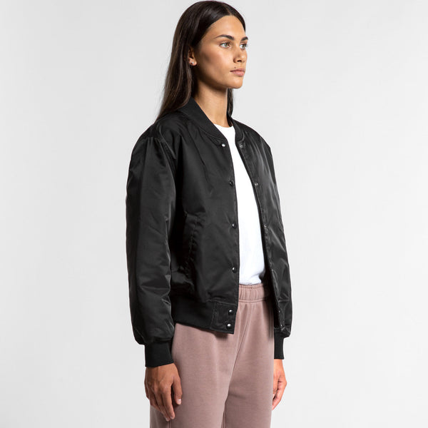 AS Colour Women's College Bomber Jacket | 4511 (Black)