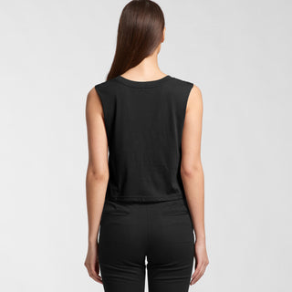 AS Colour Women's Crop Tank | 4068 (White)