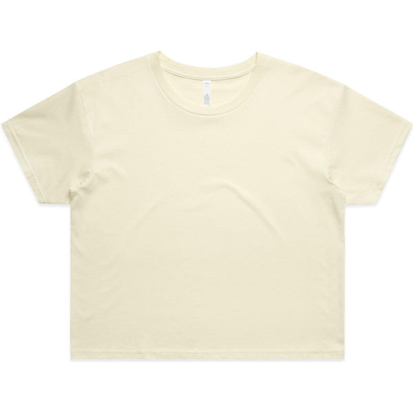 AS Colour Women's Crop Tee | 4062 (Butter)