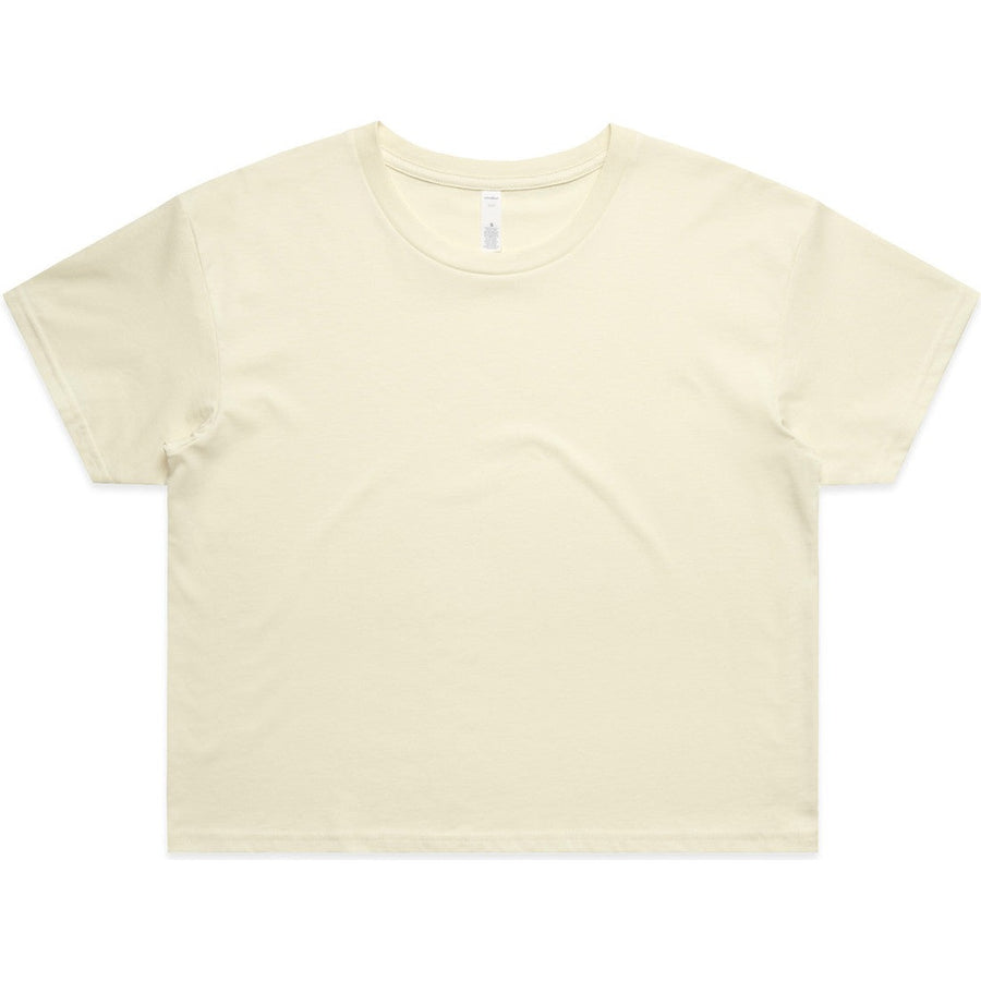AS Colour Women's Crop Tee | 4062 (Butter)