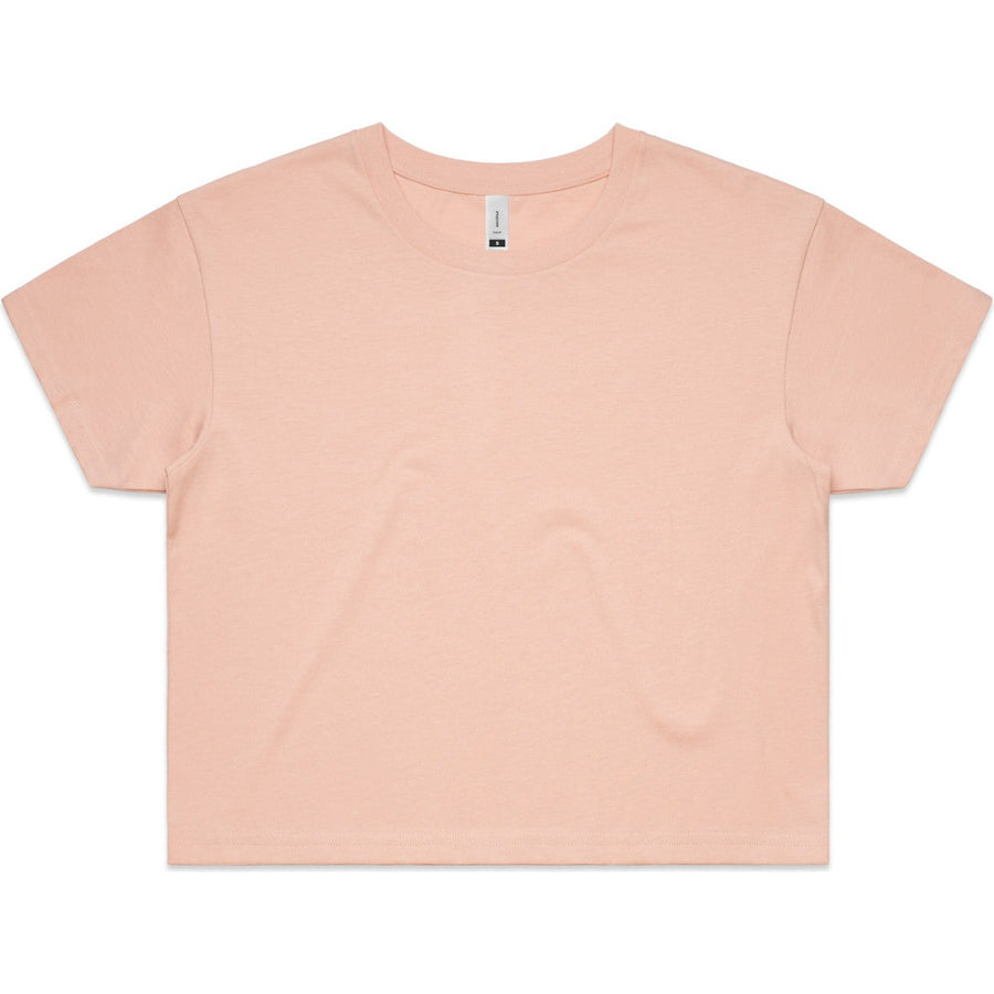 AS Colour Women's Crop Tee | 4062 (Pale Pink)