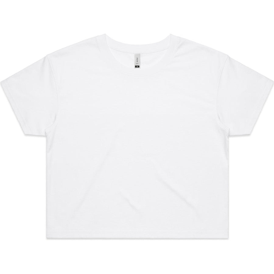 AS Colour Women's Crop Tee | 4062 (White)