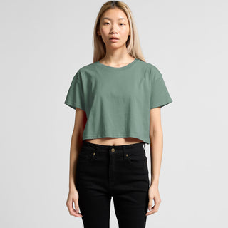 AS Colour Women's Crop Tee | 4062 (Storm)