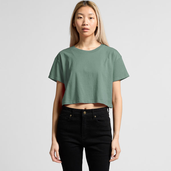 AS Colour Women's Crop Tee | 4062 (Sage)