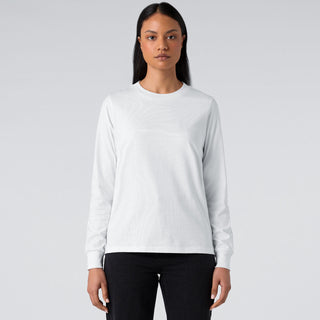 AS Colour Women's Dice L/S Tee | 4056 (White)
