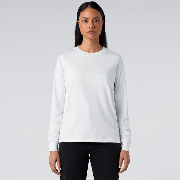 AS Colour Women's Dice L/S Tee | 4056 (Ash Heather)