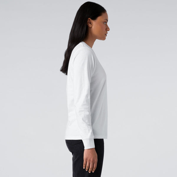 AS Colour Women's Dice L/S Tee | 4056 (White)