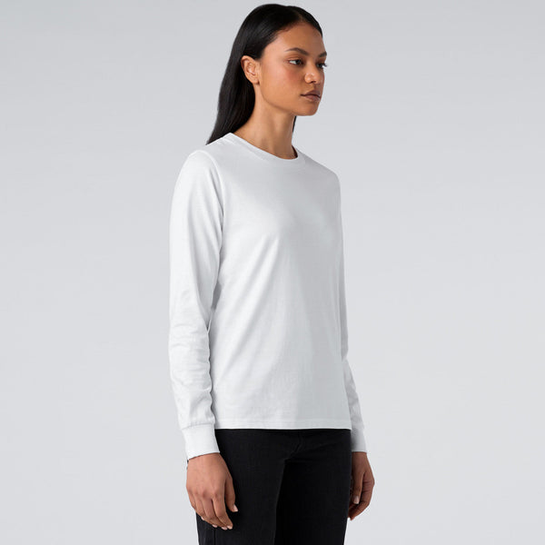 AS Colour Women's Dice L/S Tee | 4056 (Ash Heather)
