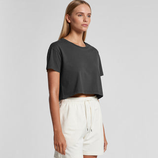 AS Colour Women's Faded Crop Tee | 4062F (Faded Dust)