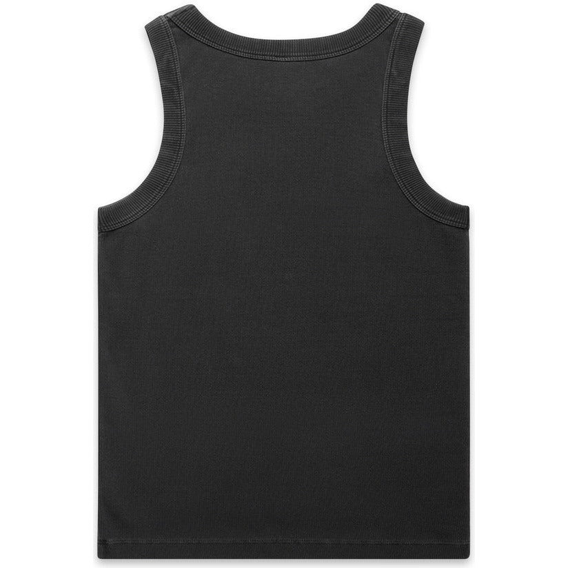 AS Colour Women's Faded Organic Rib Tank | 4034 (Faded Black)